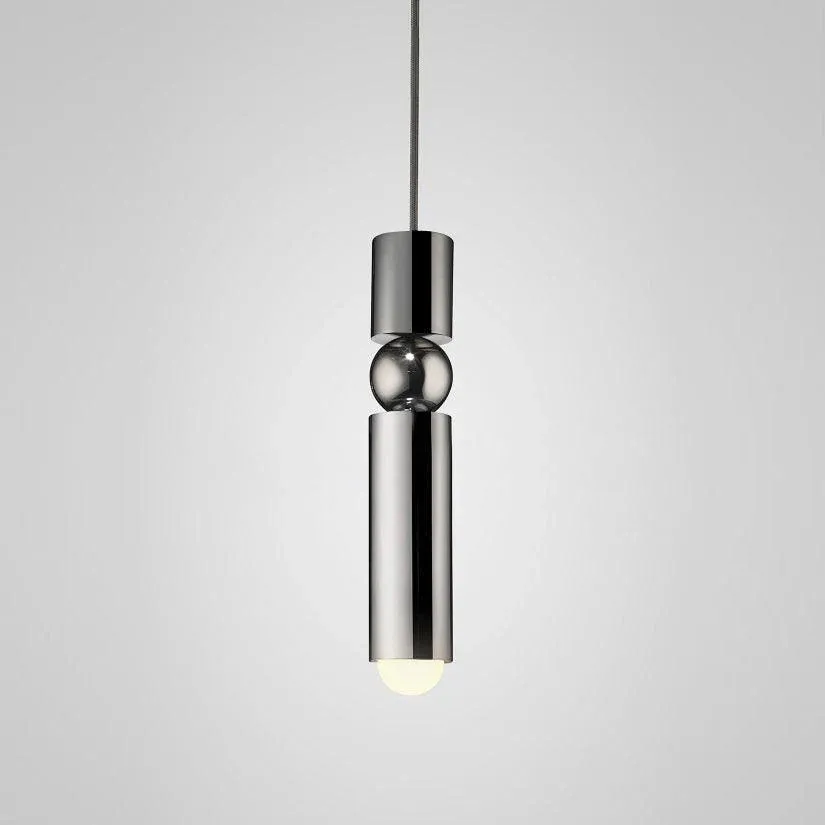 Edge Modern Minimalism Metal Pendant Light Living Dining Room Bedroom
