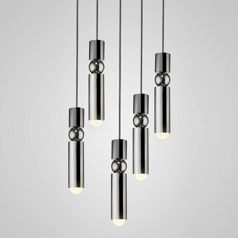 Edge Modern Minimalism Metal Pendant Light Living Dining Room Bedroom