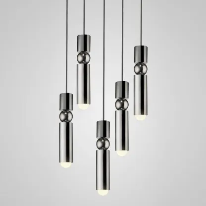 Edge Modern Minimalism Metal Pendant Light Living Dining Room Bedroom