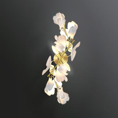 Gingko Flowers Aplique