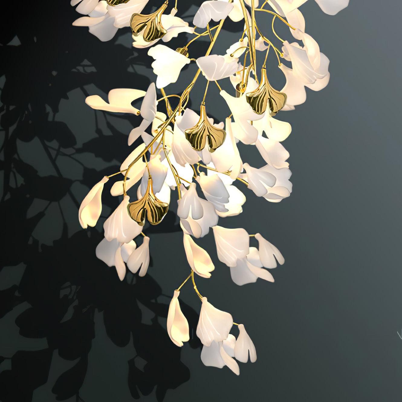 Gingko Flowers Aplique