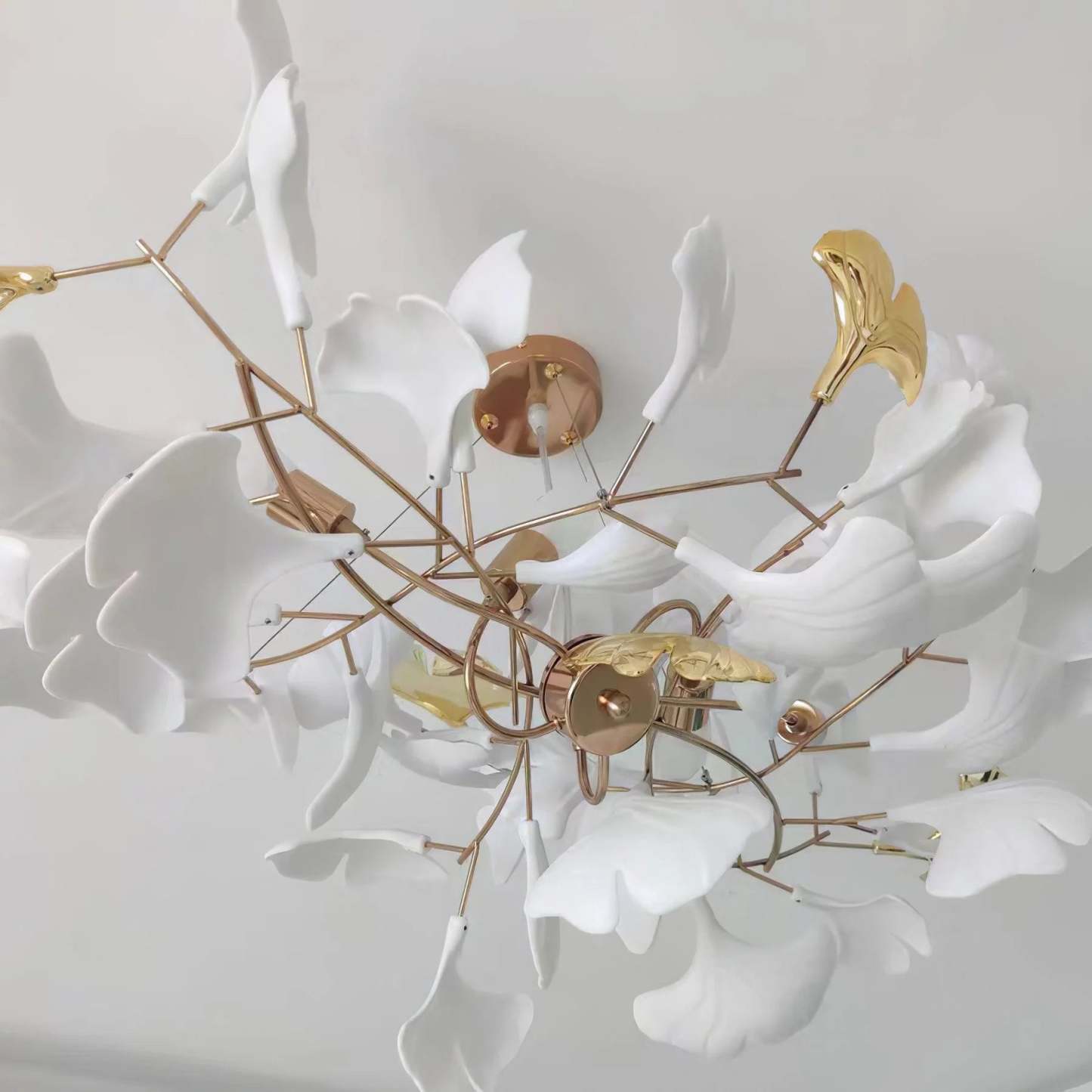 Muse Gingko Leaf Design N Chandelier