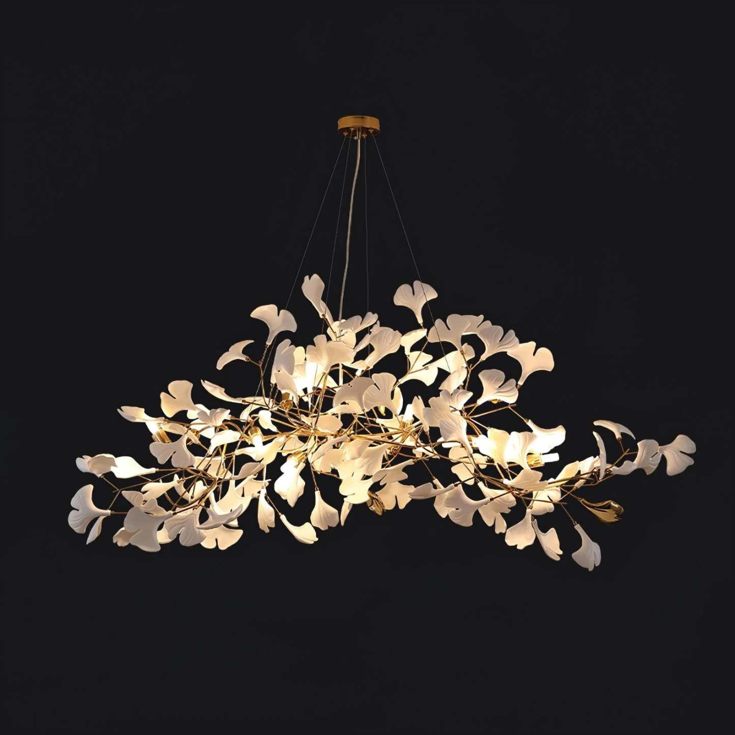 Muse Gingko Leaf Design N Chandelier