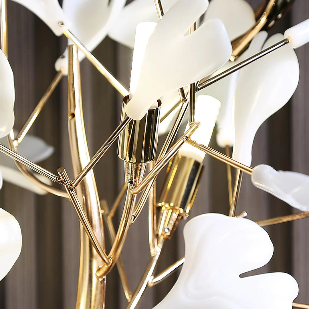 Muse Gingko Leaf Shadow Floor Lamp