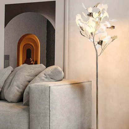Muse Gingko Leaf Shadow Floor Lamp