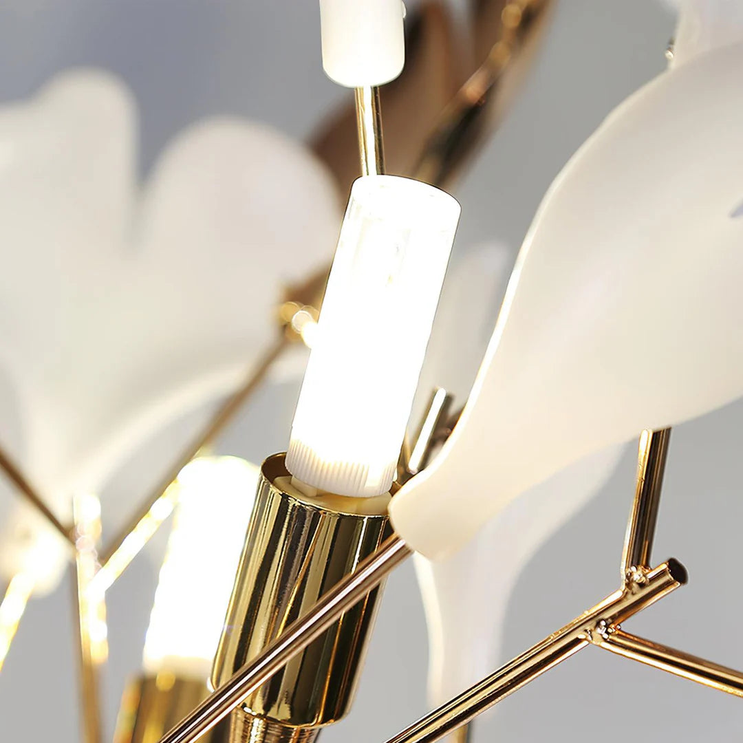 Muse Gingko Leaf Shadow Floor Lamp