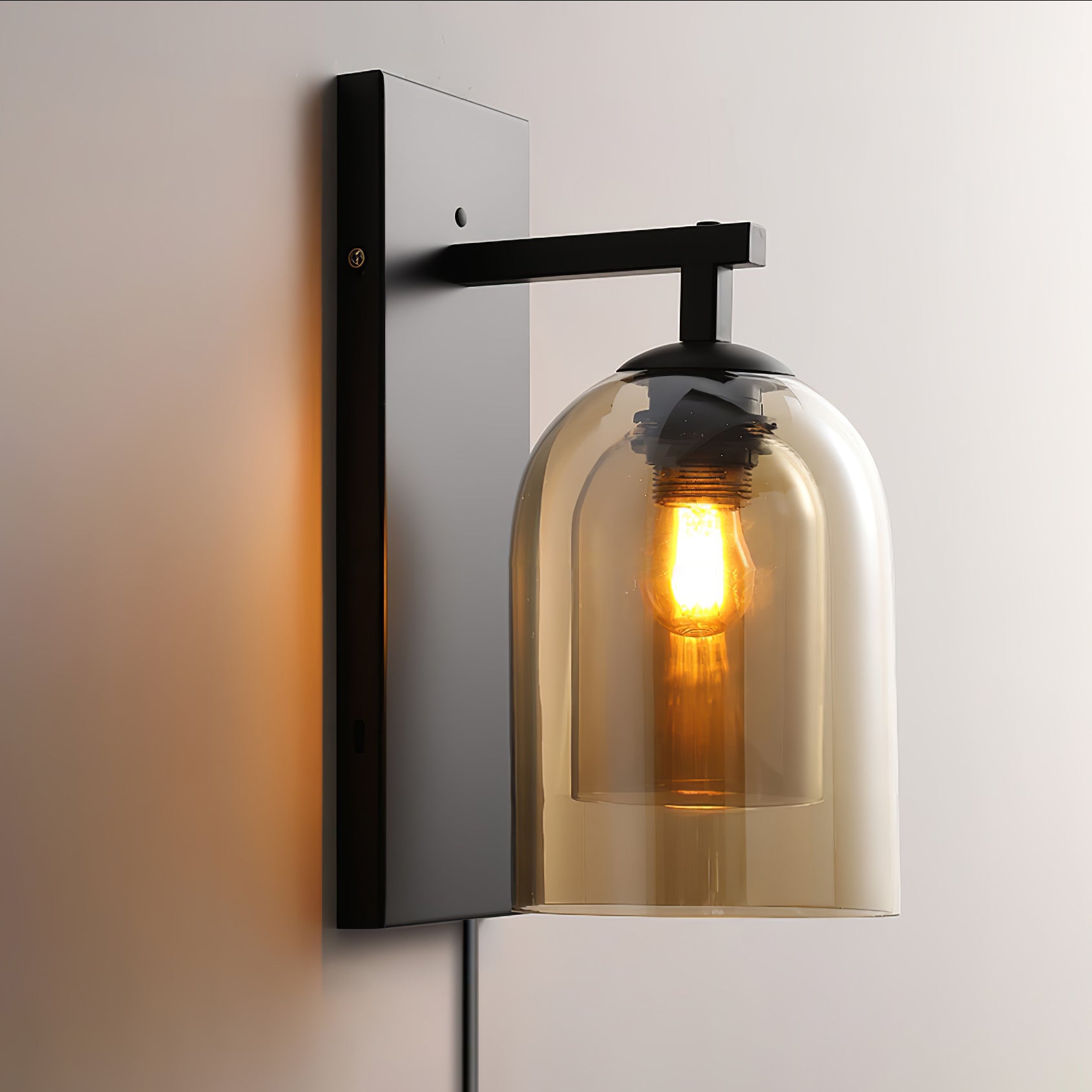 Glass Tubular Plug-in Aplique