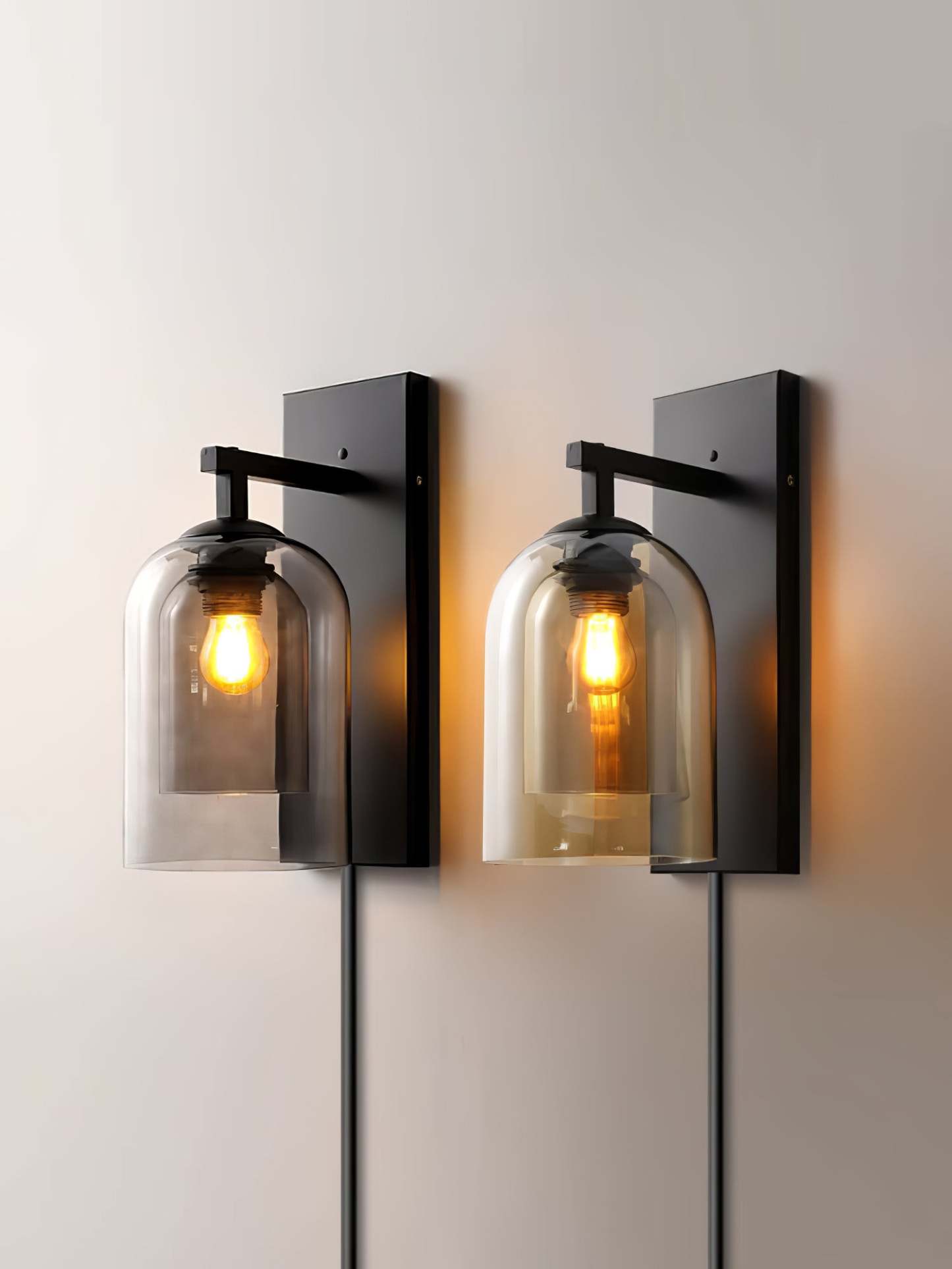 Glass Tubular Plug-in Aplique