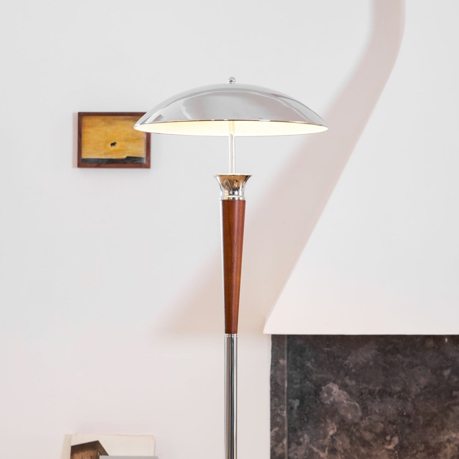 Axis Modern Helmet Floor Lamp