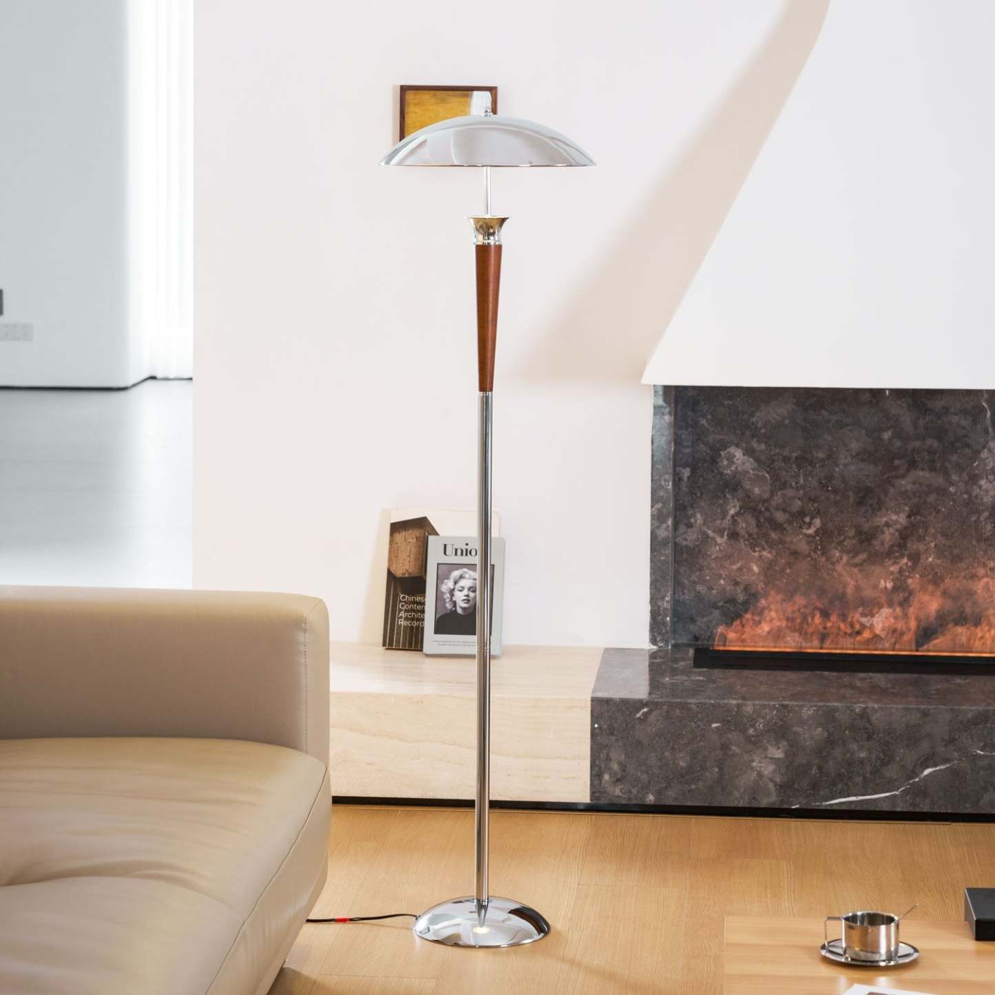 Axis Modern Helmet Floor Lamp
