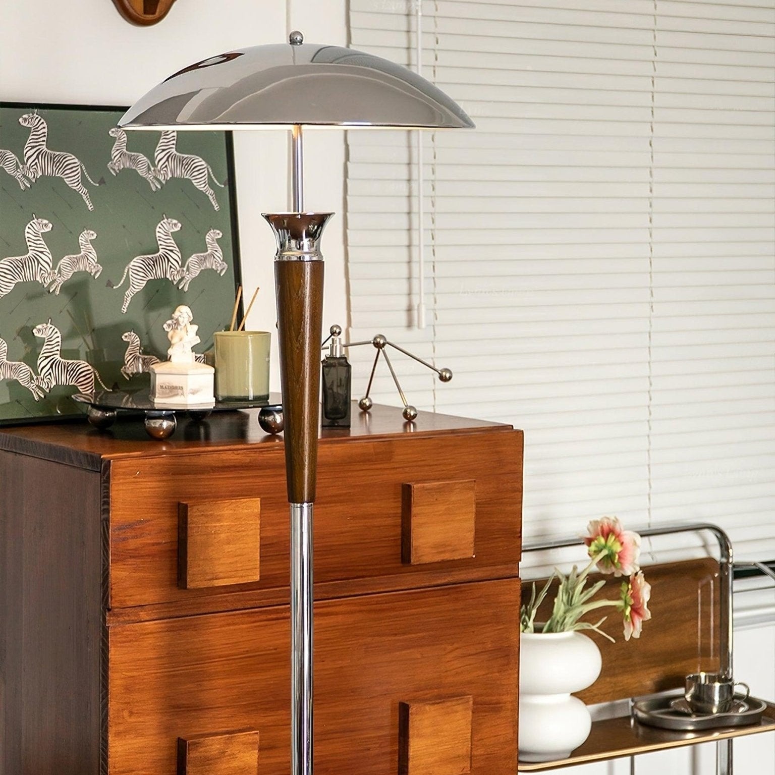 Axis Modern Helmet Floor Lamp