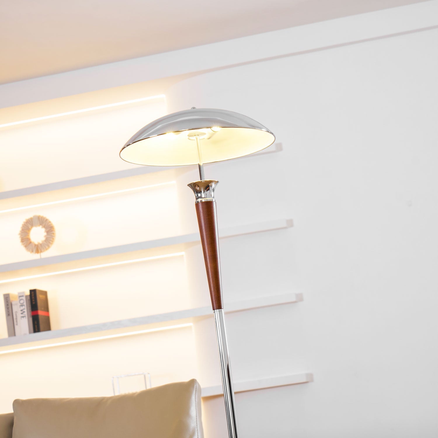 Axis Modern Helmet Floor Lamp