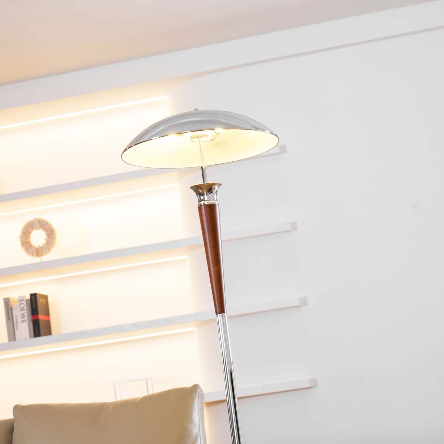 Axis Modern Helmet Floor Lamp