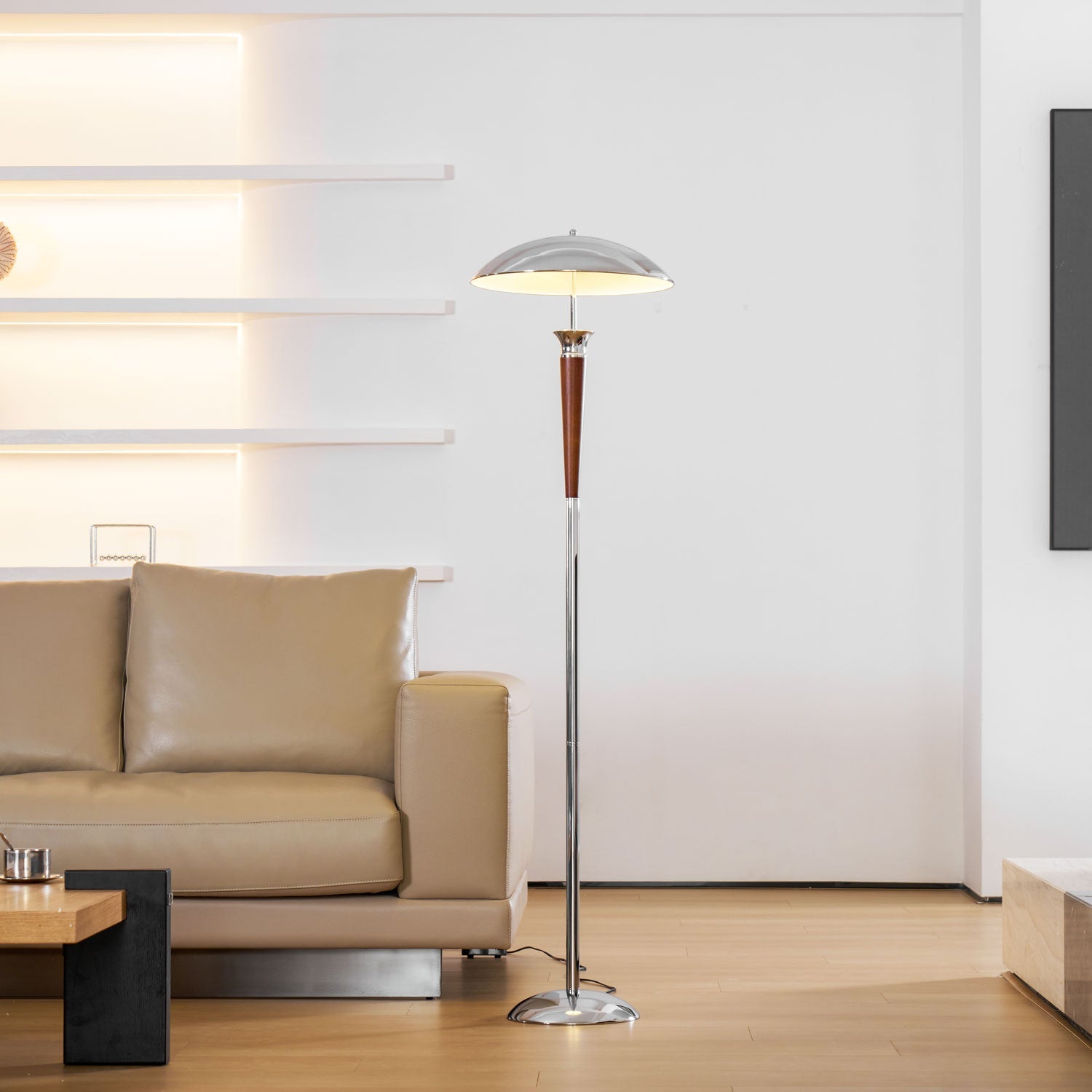 Axis Modern Helmet Floor Lamp