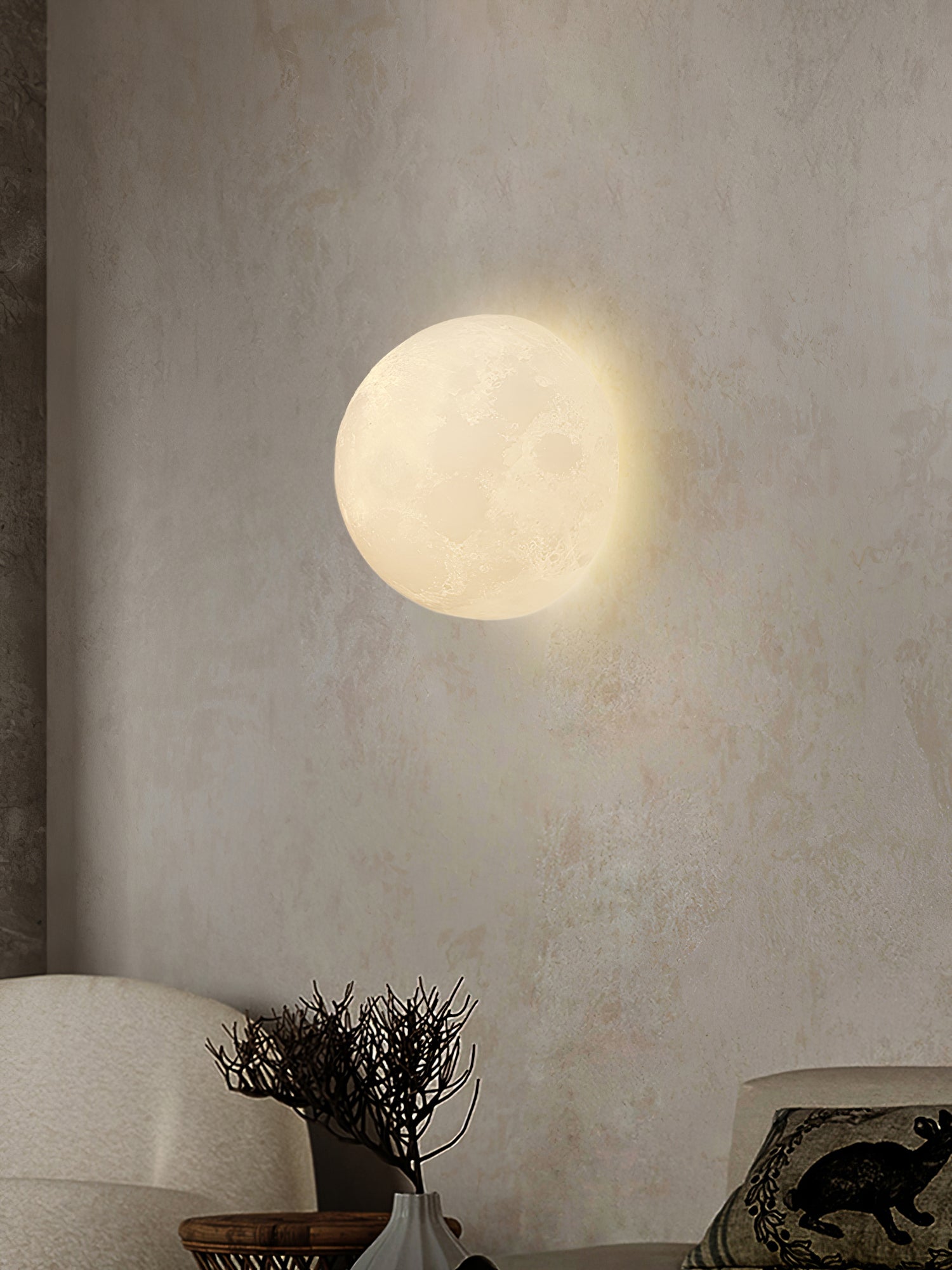 Moon 3D Aplique