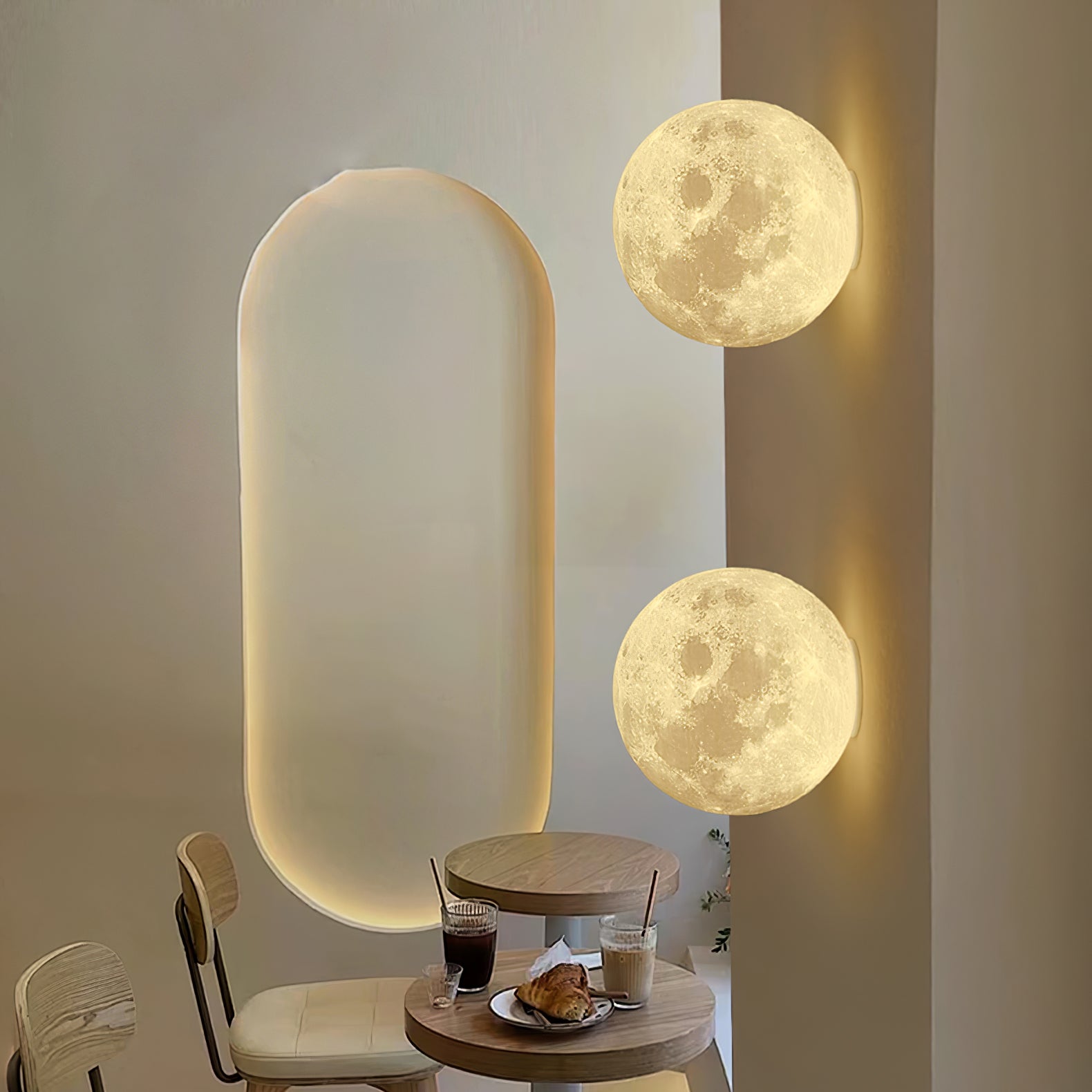 Moon 3D Aplique