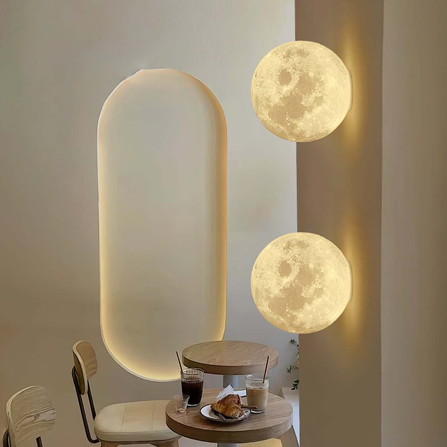 Moon 3D Aplique