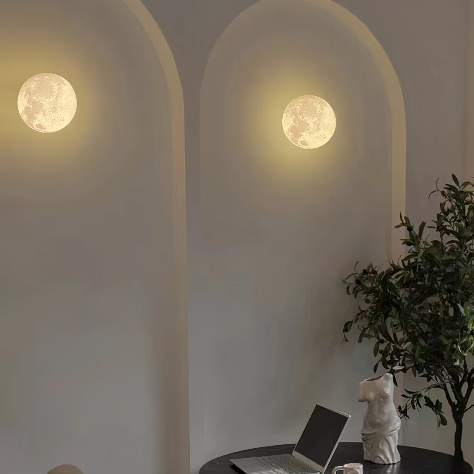 Moon 3D Aplique