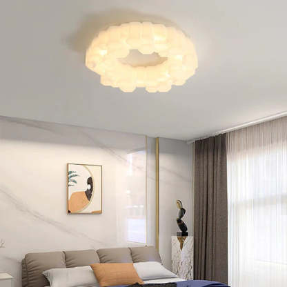 Quinn Moderna Lámpara de Techo LED Dormitorio/Oficina Blanco