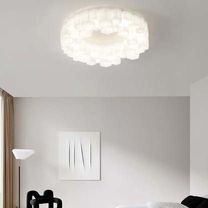 Quinn Moderna Lámpara de Techo LED Dormitorio/Oficina Blanco