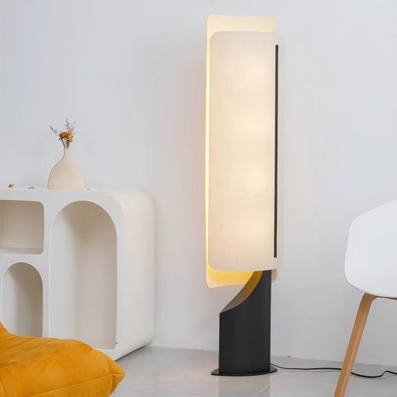 Hakka Linen Barrier Floor Lamp