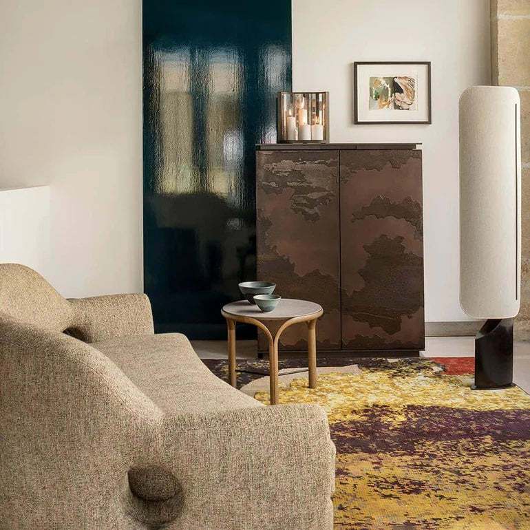 Hakka Linen Barrier Floor Lamp