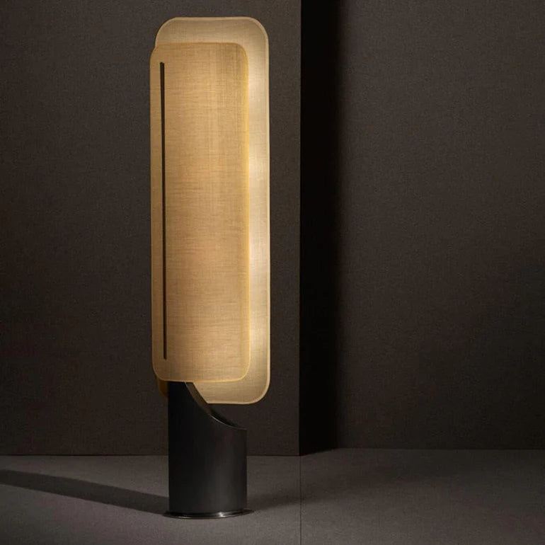 Hakka Linen Barrier Floor Lamp