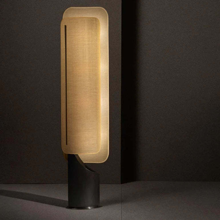 Hakka Linen Barrier Floor Lamp