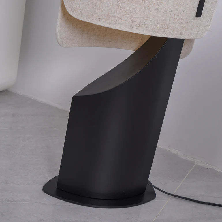 Hakka Linen Barrier Floor Lamp