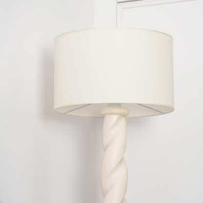 Retro Plaster Spiral Floor Lamp