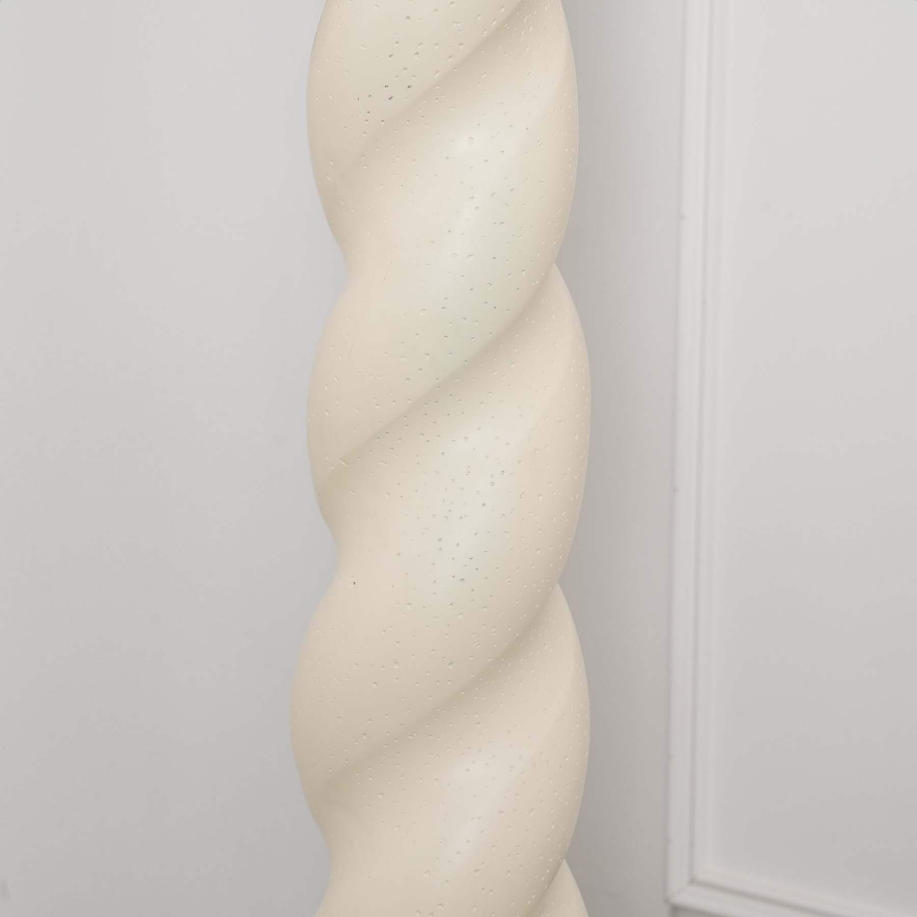 Retro Plaster Spiral Floor Lamp