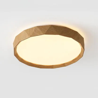 Ozawa Minimalism Walnut Wood Ceiling Lamp Bedroom  Dining Room