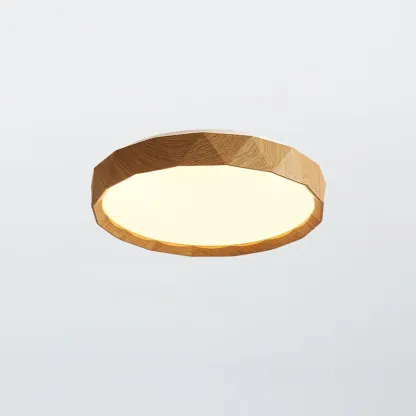 Ozawa Minimalism Walnut Wood Ceiling Lamp Bedroom  Dining Room