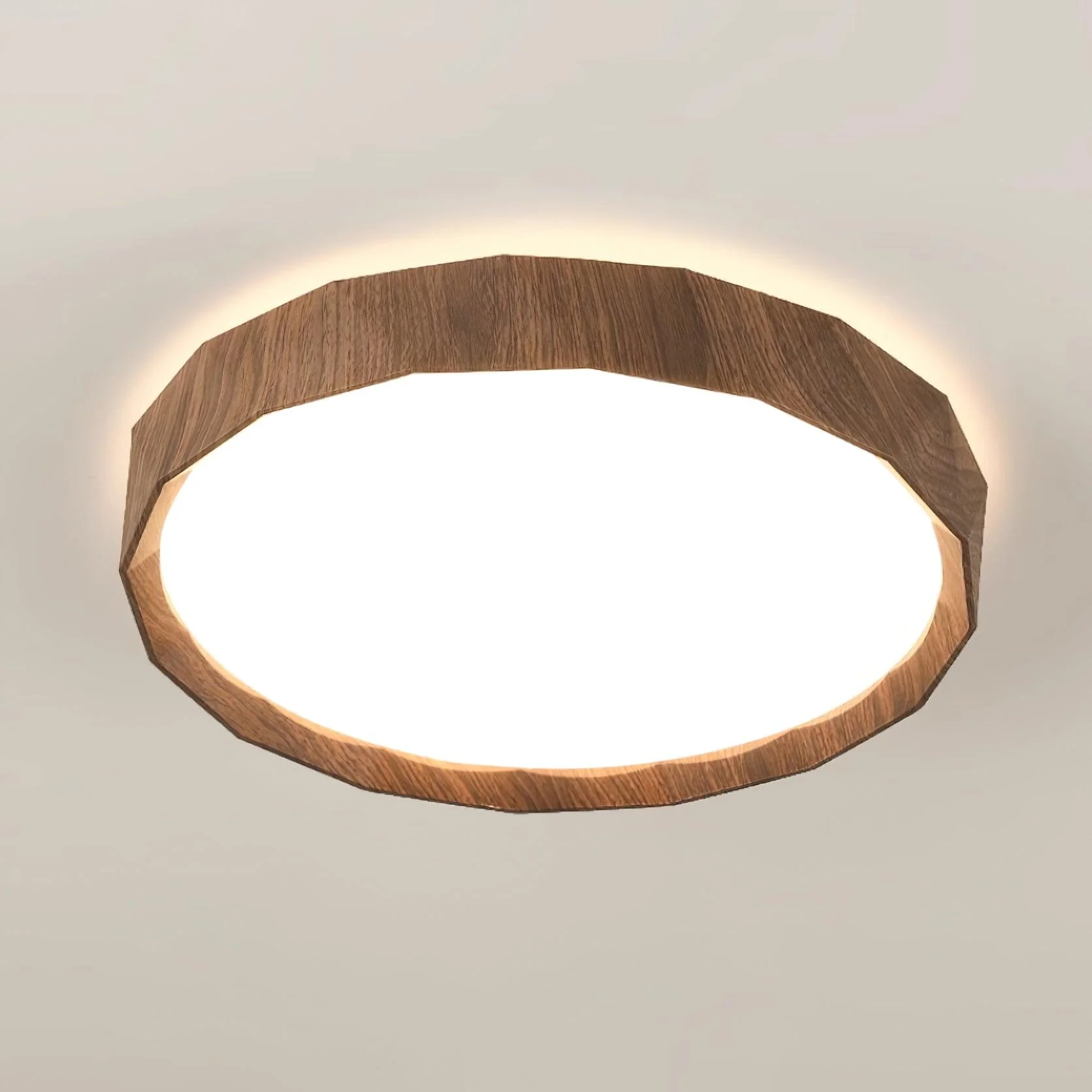 Ozawa Minimalism Walnut Wood Ceiling Lamp Bedroom  Dining Room
