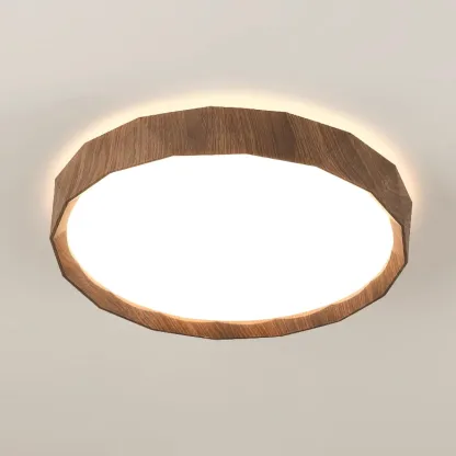 Ozawa Minimalism Walnut Wood Ceiling Lamp Bedroom  Dining Room