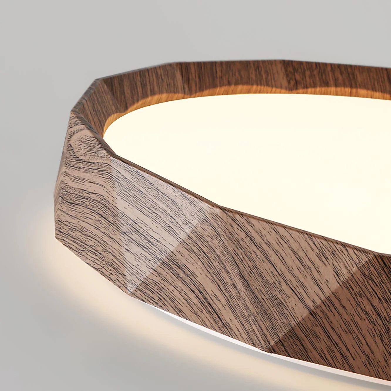 Ozawa Minimalism Walnut Wood Ceiling Lamp Bedroom  Dining Room