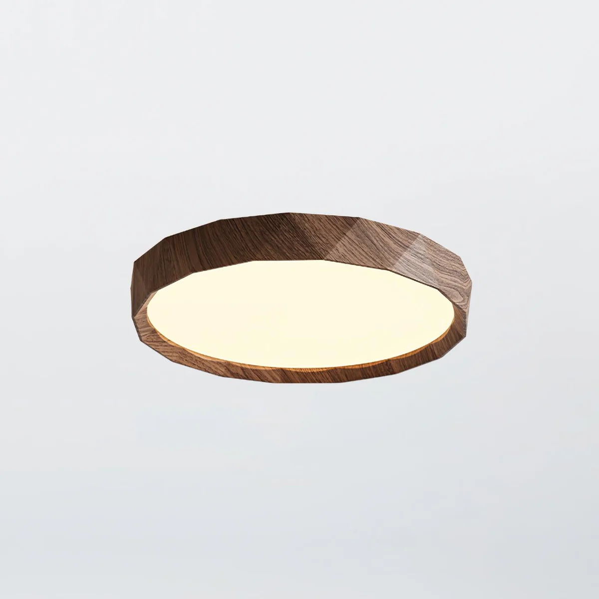 Ozawa Minimalism Walnut Wood Ceiling Lamp Bedroom  Dining Room