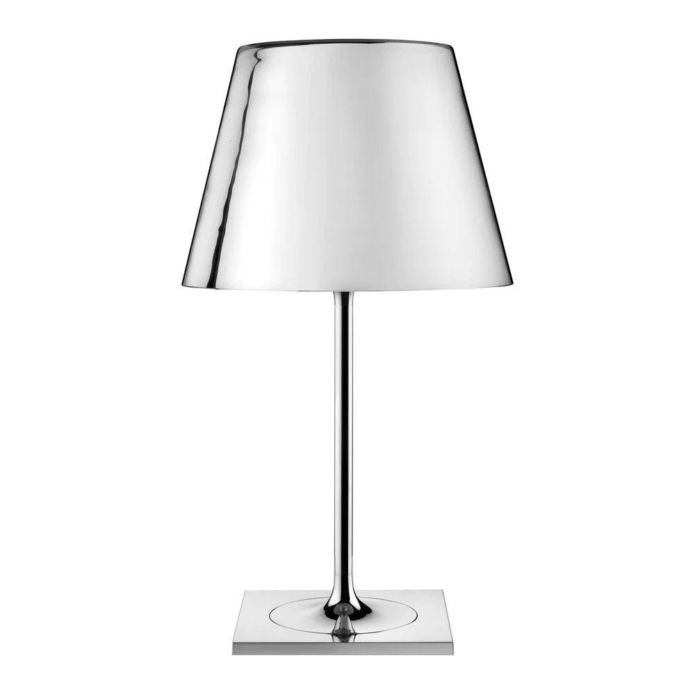 Axis Minimalist Glass Chrome Table Lamp