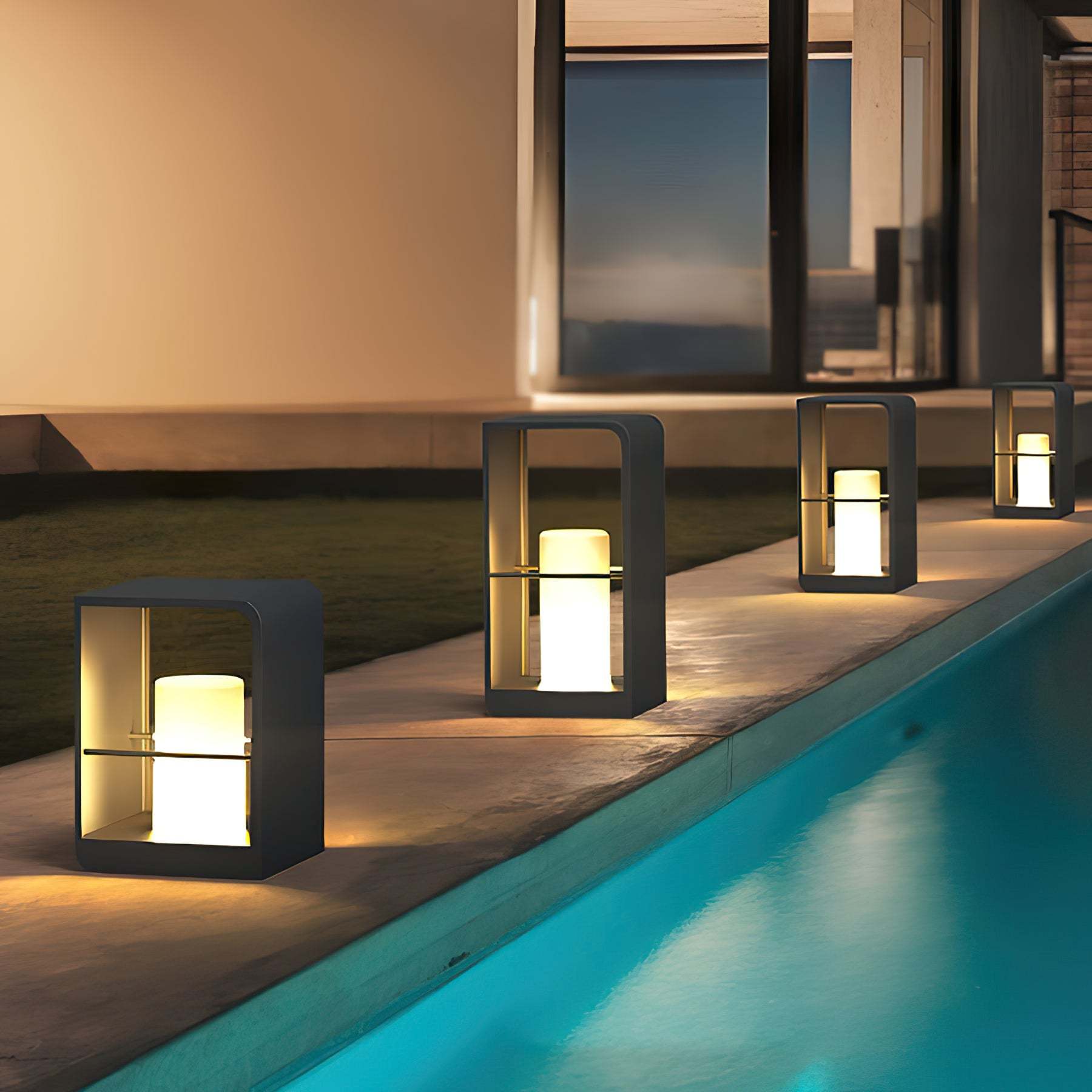 LED Linterna Jardín Luz Exterior