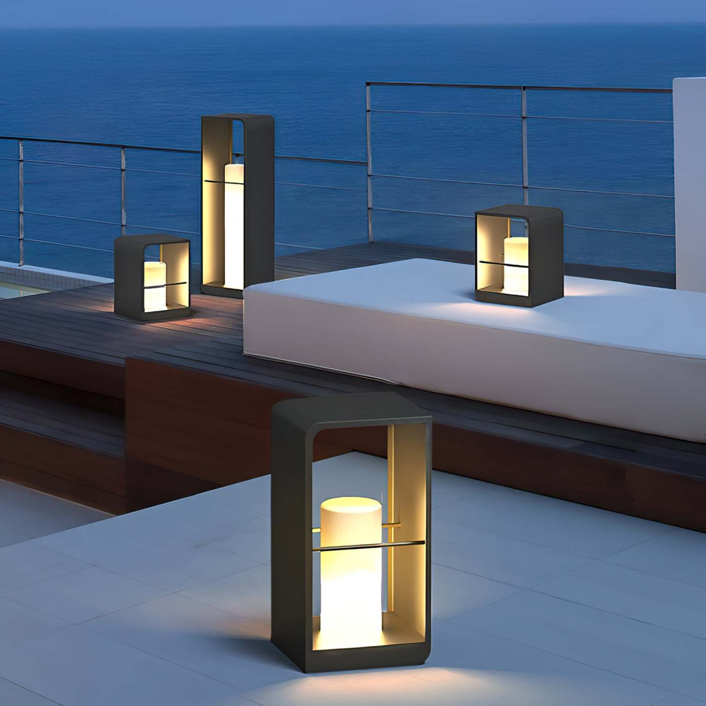 LED Linterna Jardín Luz Exterior