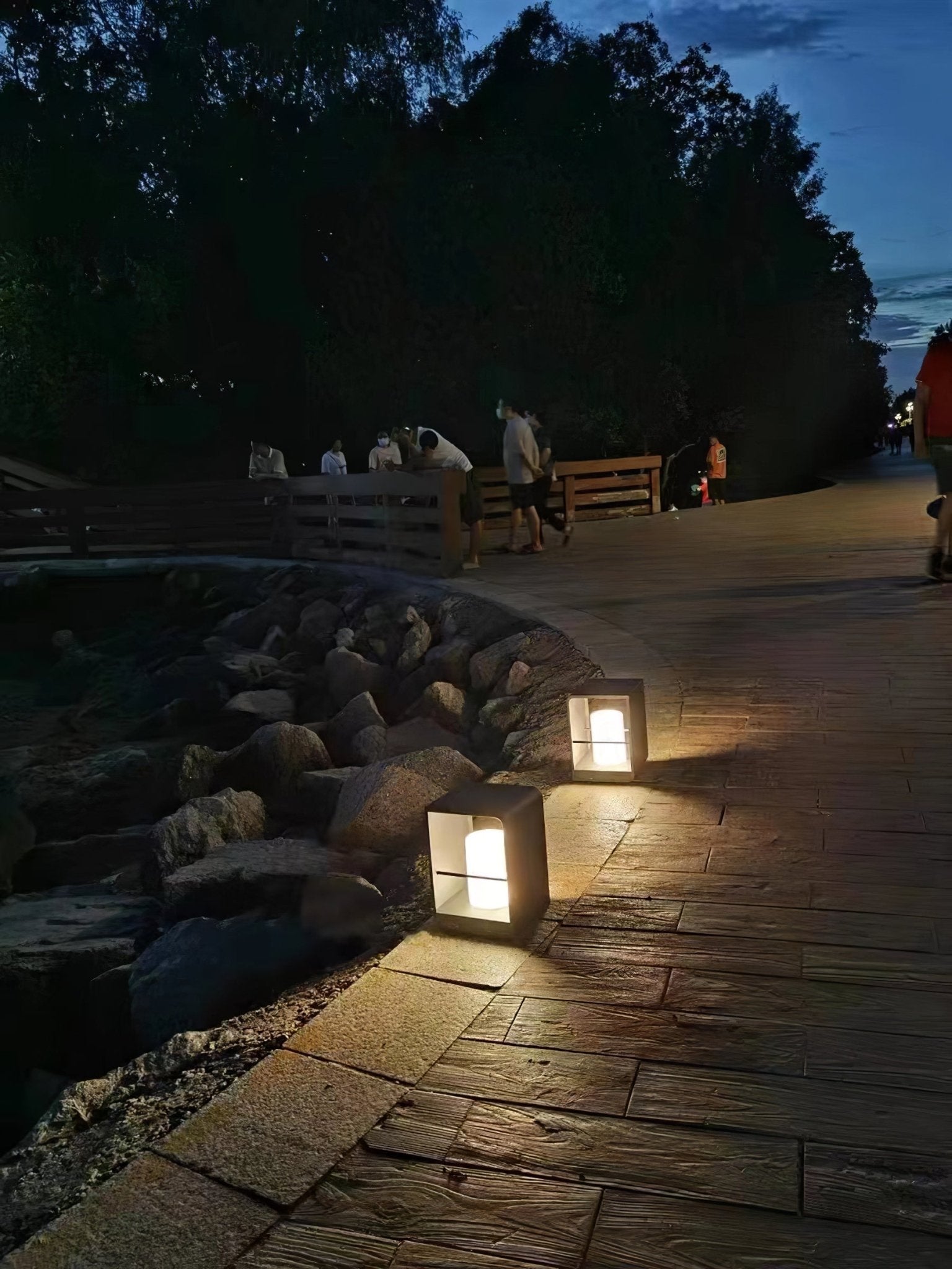 LED Linterna Jardín Luz Exterior
