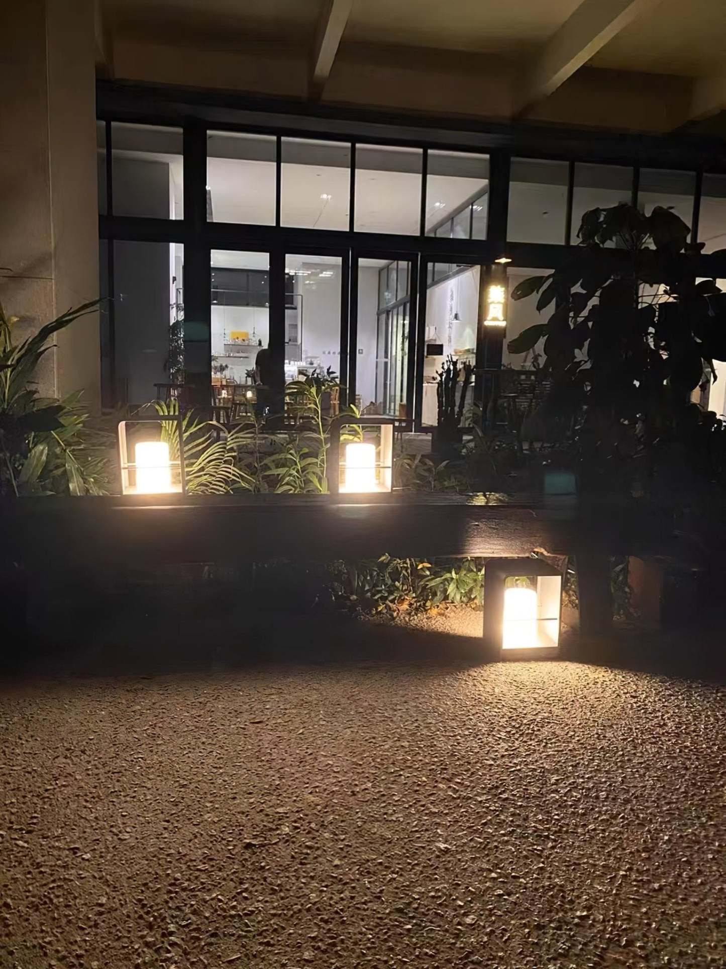 LED Linterna Jardín Luz Exterior