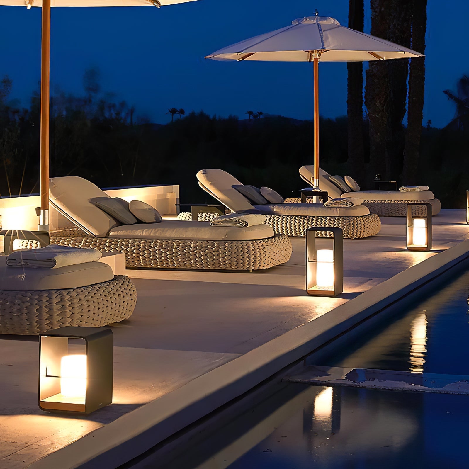 LED Linterna Jardín Luz Exterior
