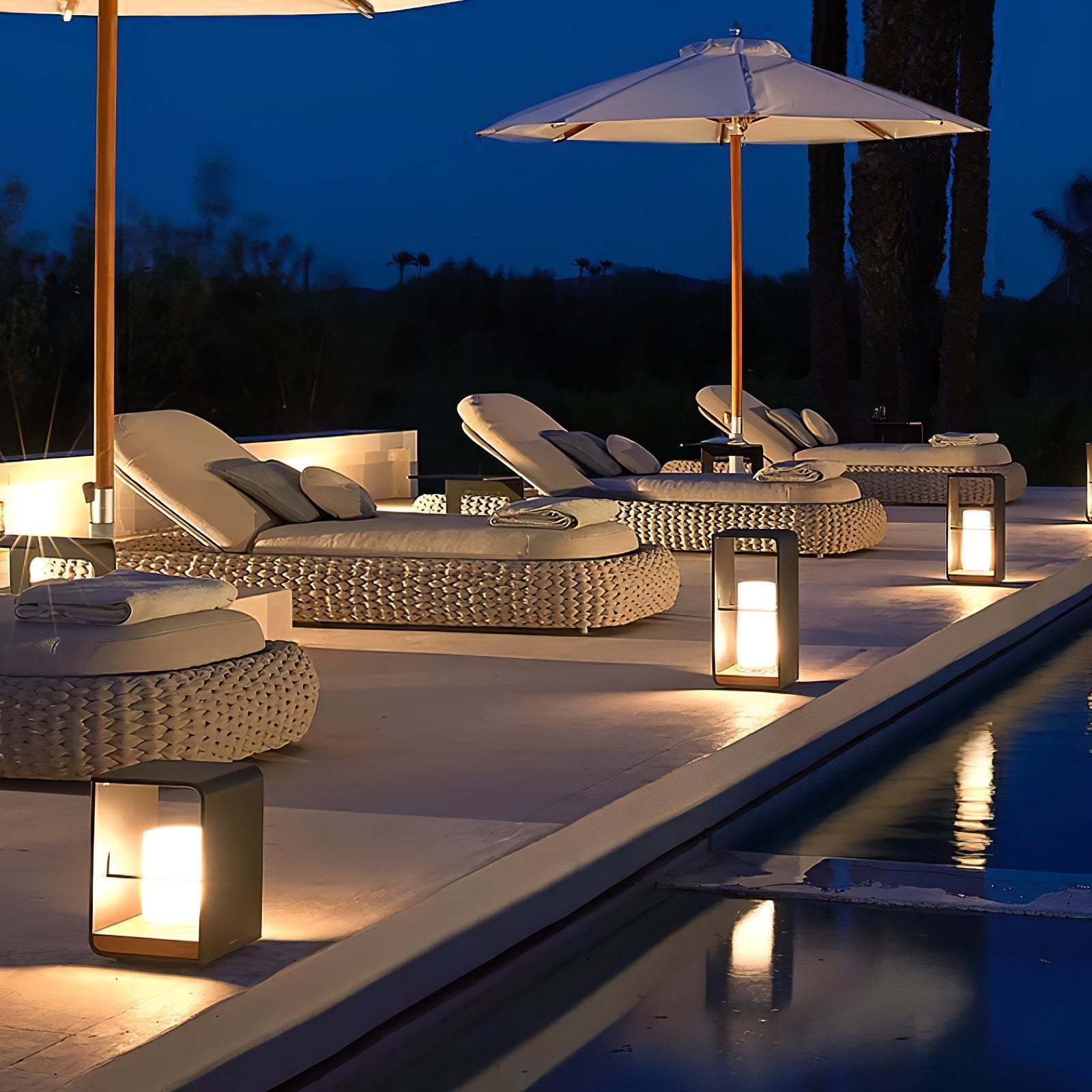 LED Linterna Jardín Luz Exterior