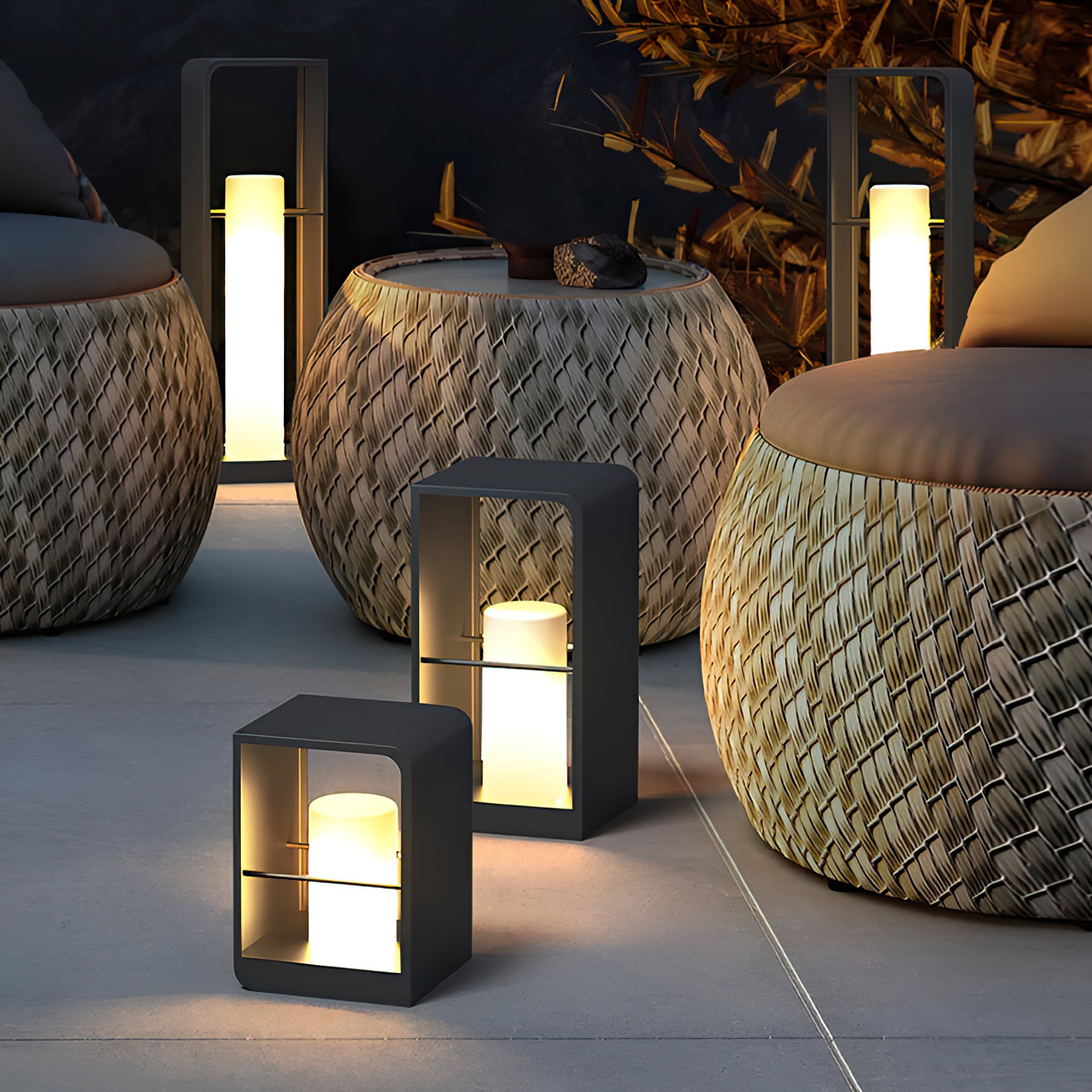 LED Linterna Jardín Luz Exterior