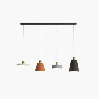 Hailie Industrial Moderno Creativo Lámpara Colgante Metal Salón