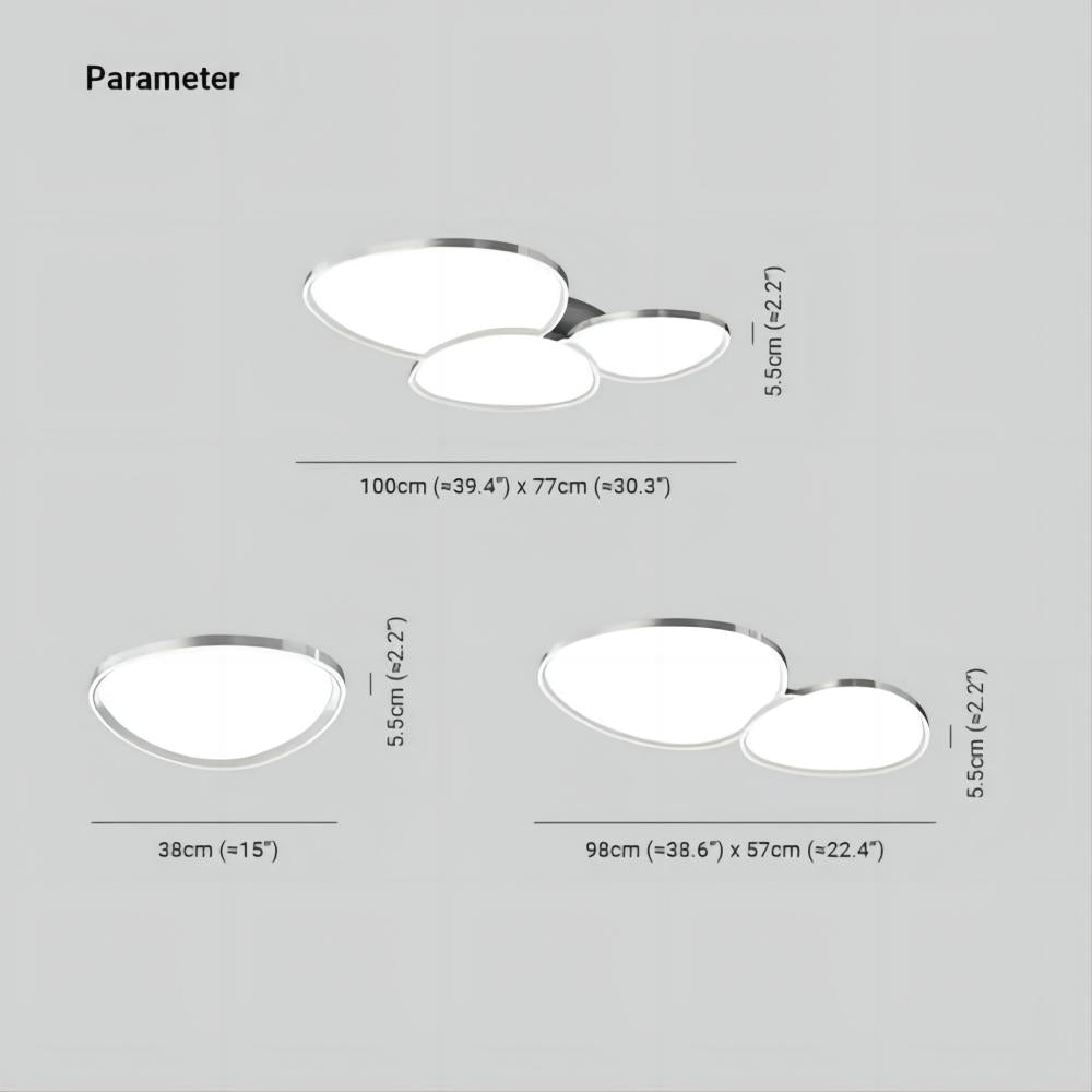 Quinn Moderna Metal/Acrílico LED Metal Simple Ceiling Light Bedroom/Living Room