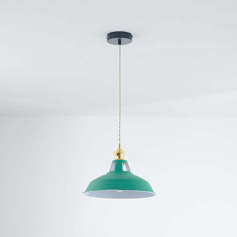 Morandi Nordica Metal LED Lámpara Colgante Negra/Blanca