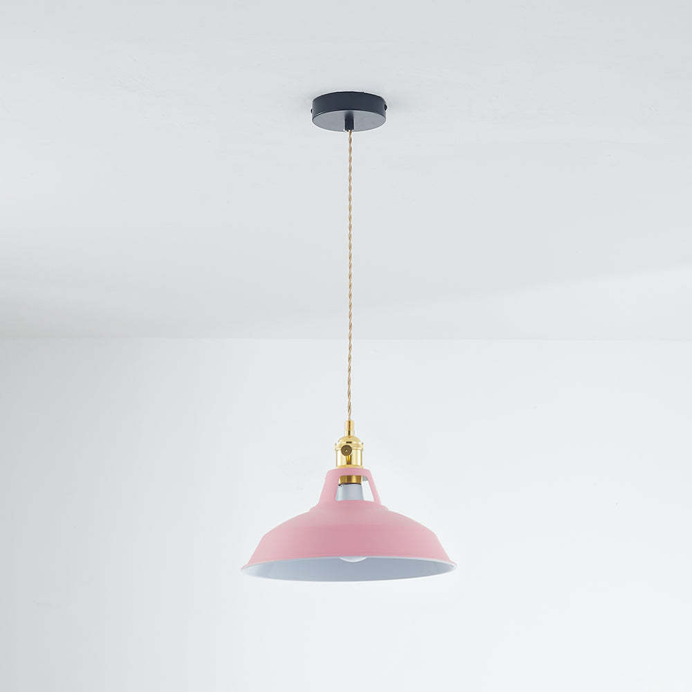 Morandi Nordica Metal LED Lámpara Colgante Negra/Blanca