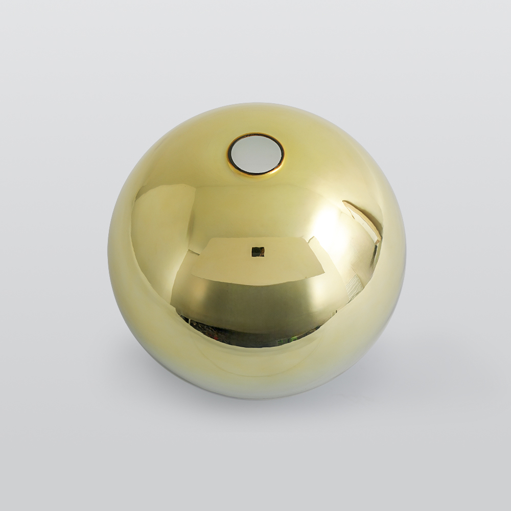 Levy Moderna Globo Vidrio Lámpara Colgante Dorada/Plata/Ora Rosa